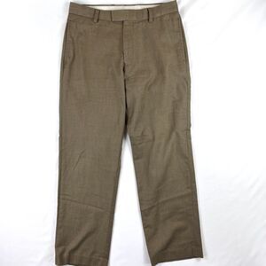 Bachrach Men's Dress Pants in Olive Brown